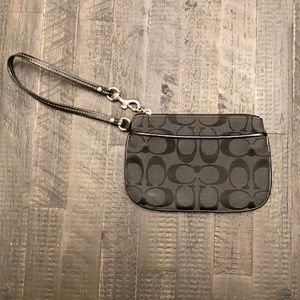 Coach Logo Small Wristlet